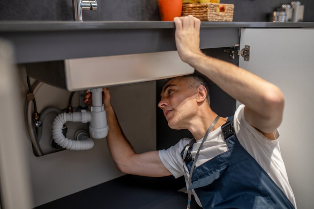 Dubai hard water plumbing problems - plumber fixing pipes